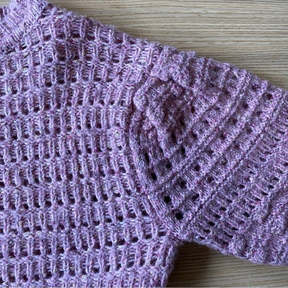 Soft Woven Pink Sweater - Picture 7 of 9